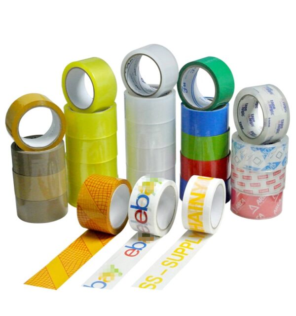 Wholesale custom transparent tape multi-roll set, suitable for office, moving, and shipping parcels