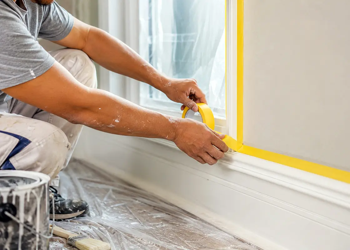 residue free masking tape