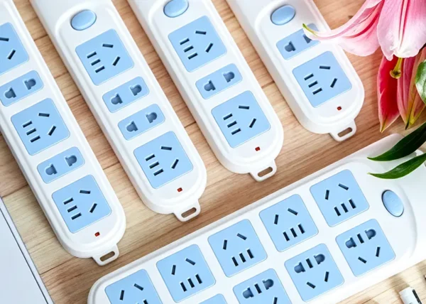 Nano tape for power strip mounting