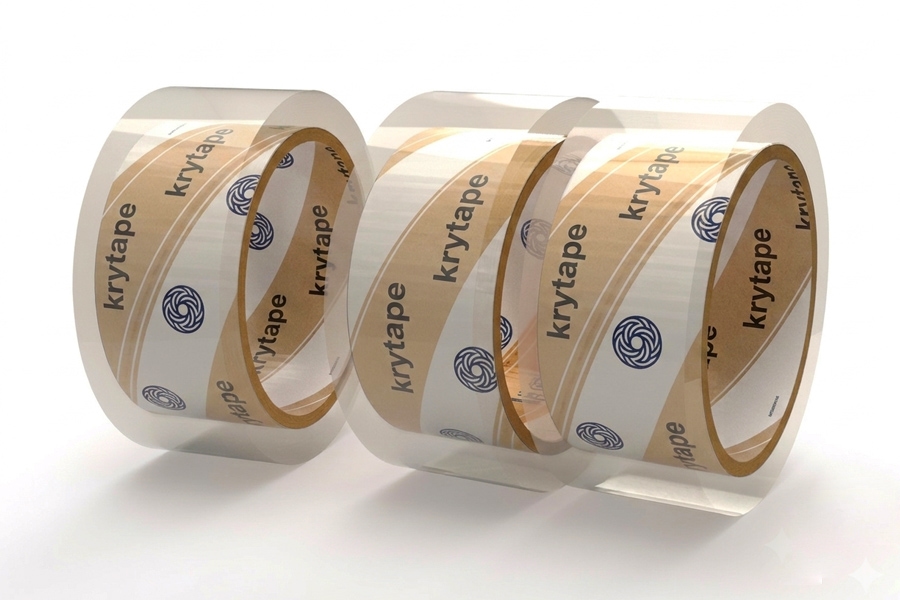 Super clear tape - high volume supply logistics - Krytape