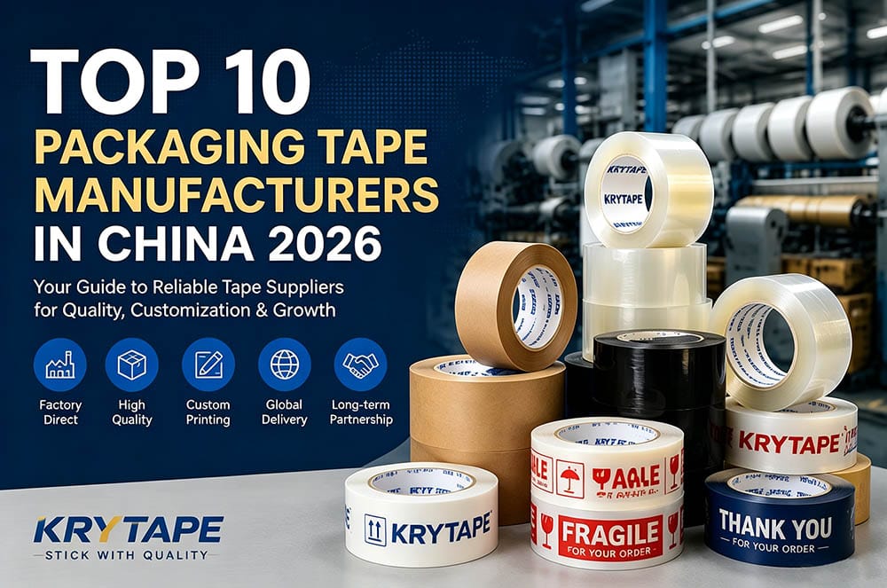 Top 10 Packaging Tape Manufacturers in China 2026