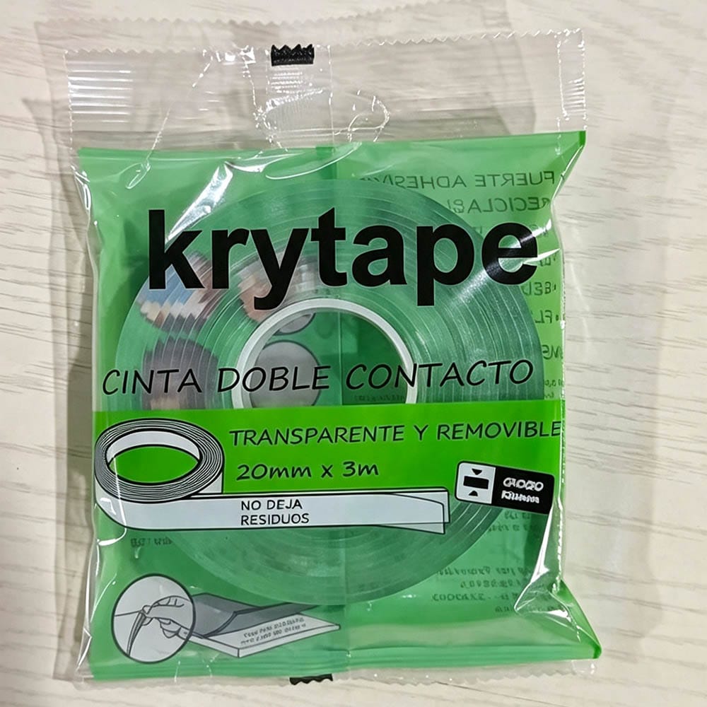 Custom Printed Sealed Poly Bag Packaging for Clear Nano Grip Tape