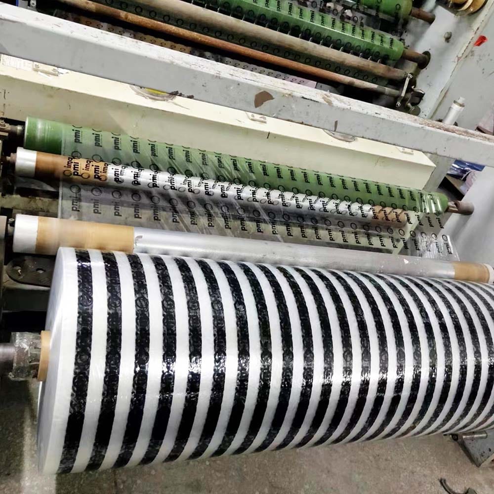 BOPP packaging tape jumbo roll winding on high-speed equipment