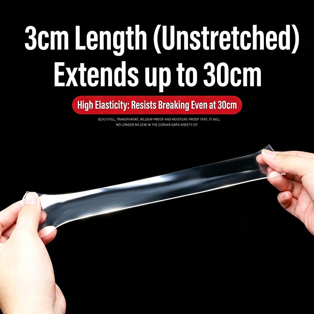 Industrial Acrylic NanoDouble Sided Tape ClearHeavy Duty High TackWaterproof - Krytape Wholesale