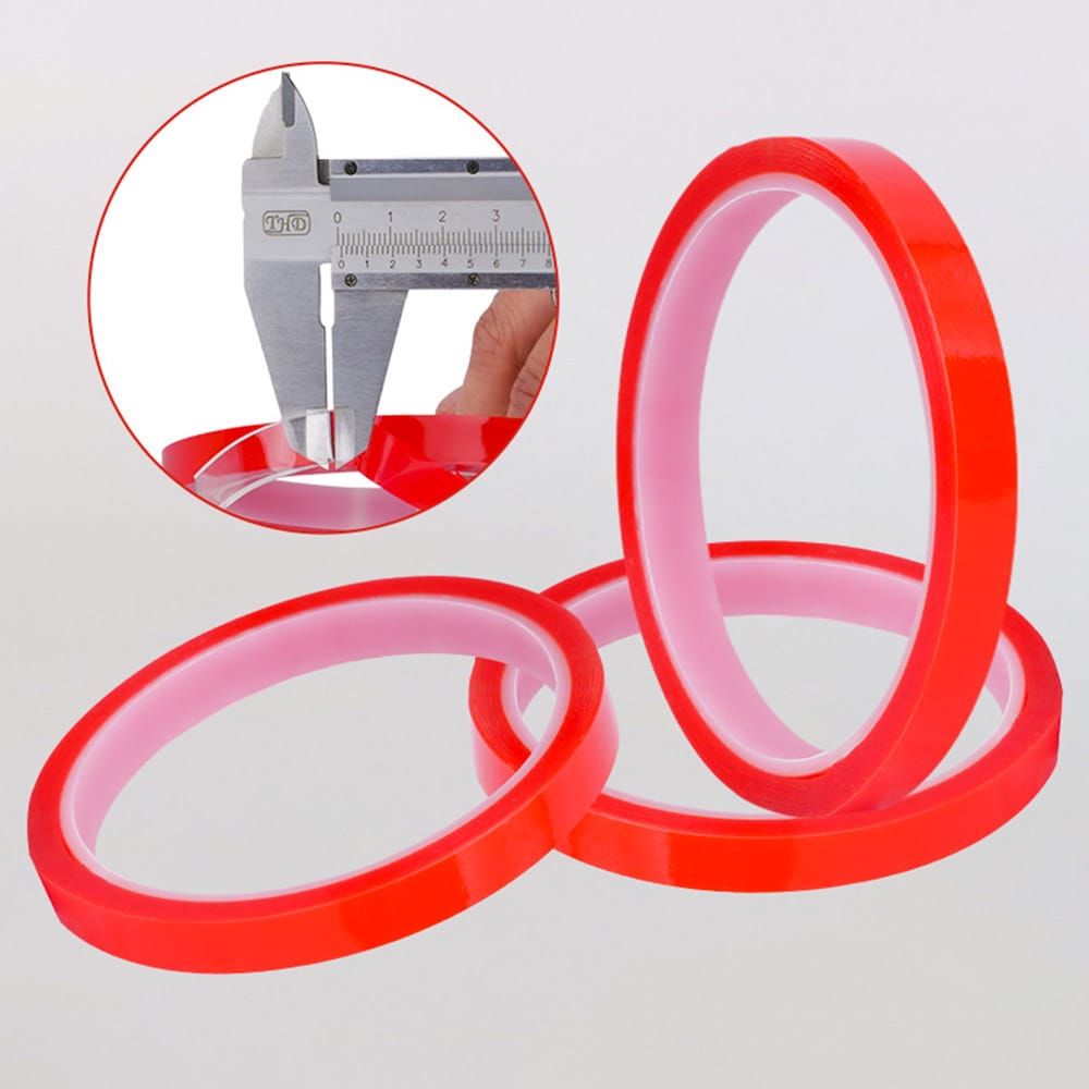Measuring Clear Acrylic Tape Thickness Custom Sizes OEM ODM Available