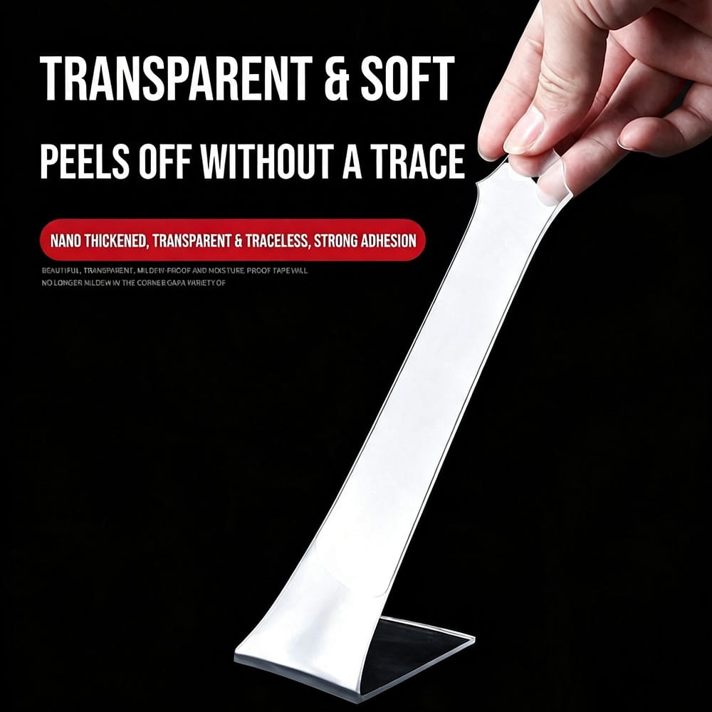 Industrial Acrylic NanoDouble Sided Tape ClearHeavy Duty High TackWaterproof - Krytape Wholesale