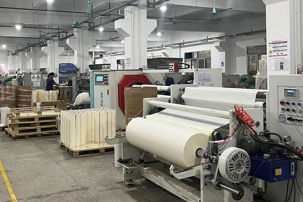 PET vs PVC High-Temp Masking Tape: Thermal Limits & Tensile Strength Guide for Overseas Buyers workshop slitting rewinding machine production line - Krytape