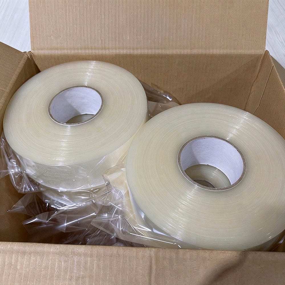 DEFOO Custom Machine Grade BOPP Packing Tape 48mm x 1000m - Krytape Wholesale