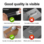 2-inch x 100-meter waterproof clear OPP packaging tape thumbnail