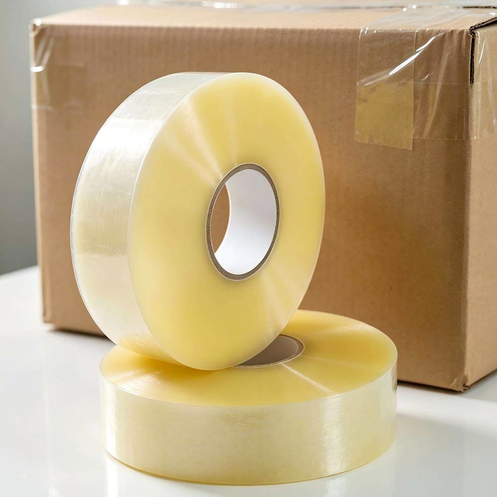 DEFOO Custom Machine Grade BOPP Packing Tape 48mm x 1000m - Krytape Wholesale