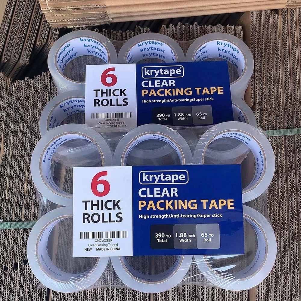 Heavy Duty Acrylic BOPP Packing Tape Strong Adhesive Packaging Tape for Carton Sealing (48mm x 60m) - Krytape Wholesale