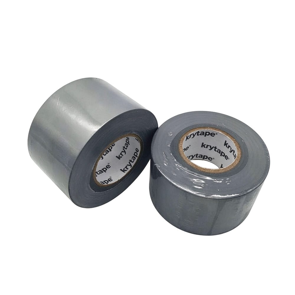 48mm Waterproof PVC Duct Tape | Heavy-Duty Soft Plastic Pipe Wrapping & Repair Adhesive - Krytape Wholesale